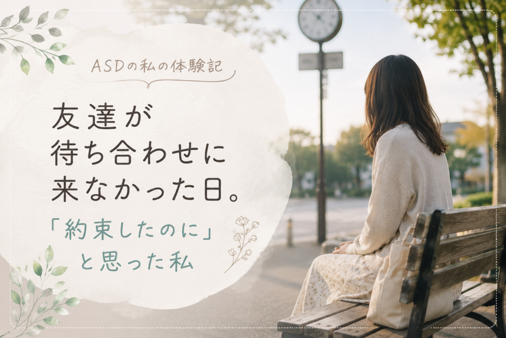 待ち合わせに友達が来なかった記事のイメージ画像